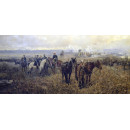 РЕПРОДУКЦИИ НА КАРТИНИ  Маневри при село Горубляне (1907)